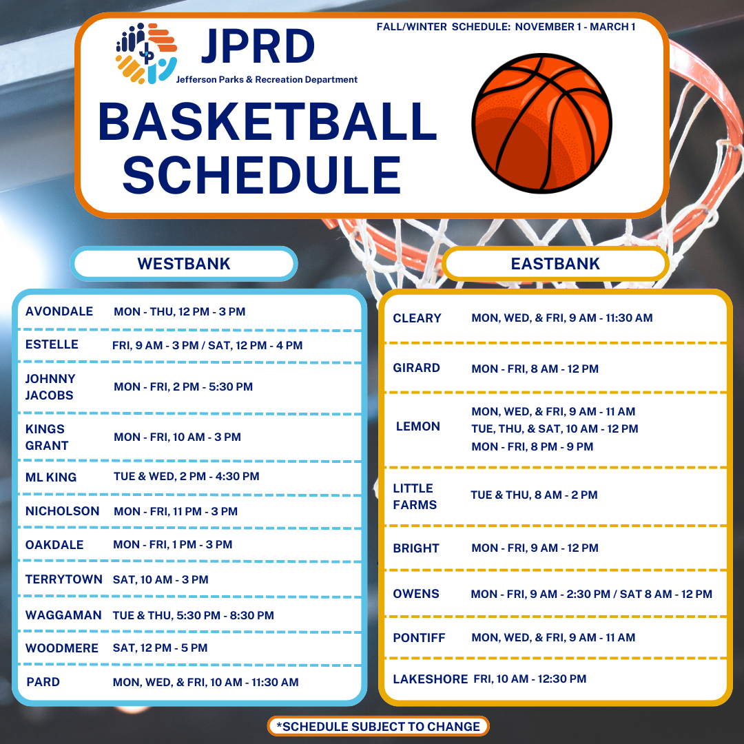 Jprd Jefferson Parish Parks & Recreation (JPRD)