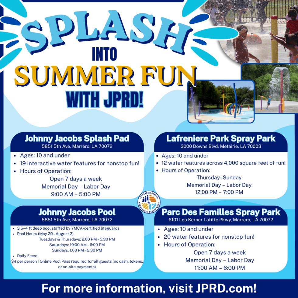 Jprd Jefferson Parish Parks & Recreation (JPRD)